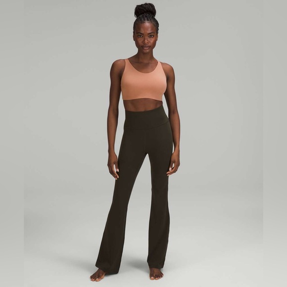 Lululemon Athletica Dusty Clay In Alignment Bra *Light Support Sports Bra 38G - Picture 2 of 10